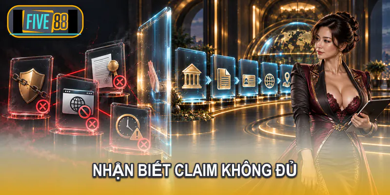 Người dùng phát hiện logo pháp lý không có link và tên miền không khớp